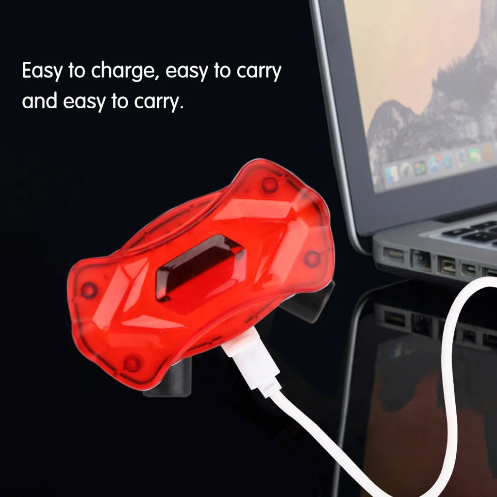 Discount ISHOWTIENDA 2019 Bicycle Bike Rear LED Tail Light Wireless USB Remote Control Turn Signals Light #py6 5