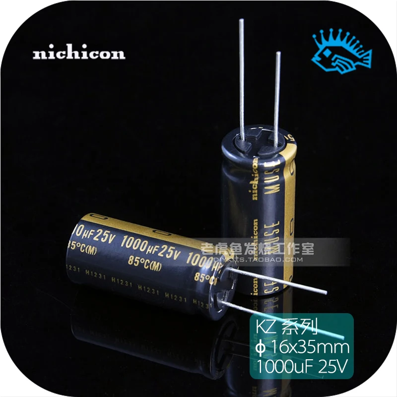 2 шт./20 шт. 25 в 1000 мкФ KZ MUSE Nichicon японский оригинальный электролитический
