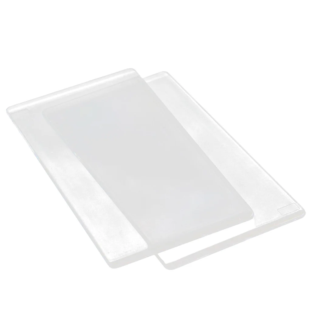 2x Cutting Plates Embossing Pads/Mats Compatible Plate for Die Cutting/Embossing Machine for DIY Scrapbooking Cutting Dies Craft