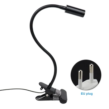 

Bedside Reading Light Home Office Computer USB Plug Dimmable Modern 3 Color Modes LED Desk Lamp Making Up Clip On Studying