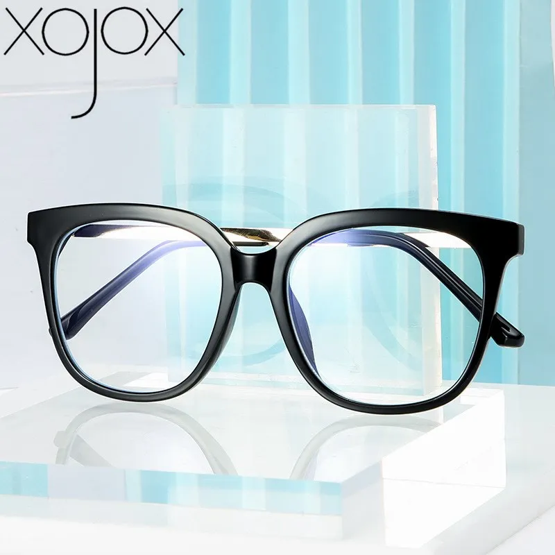 Очки оверсайз XojoX 2020 в круглой оправе для мужчин и женщин оптические ретро-оправы