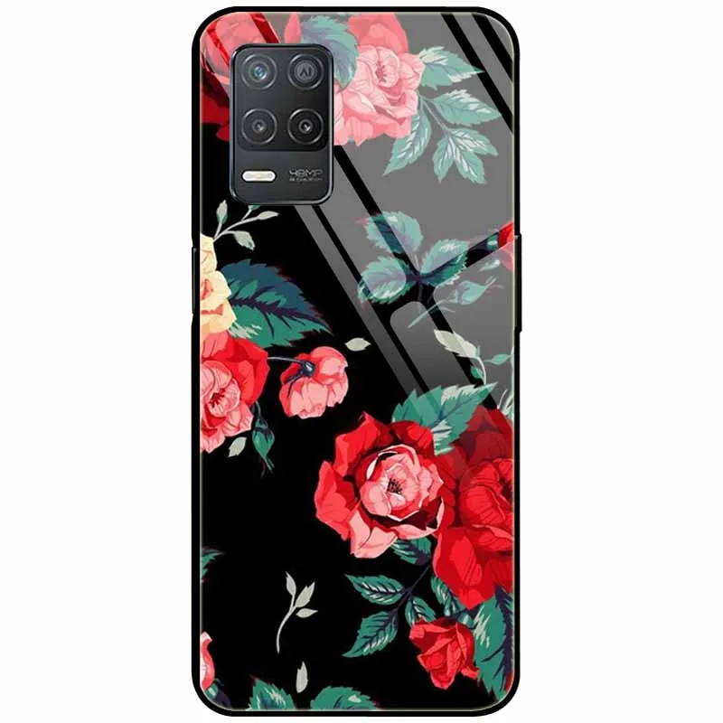 Tempered Glass Hard Protective Back Cover - Cute Design