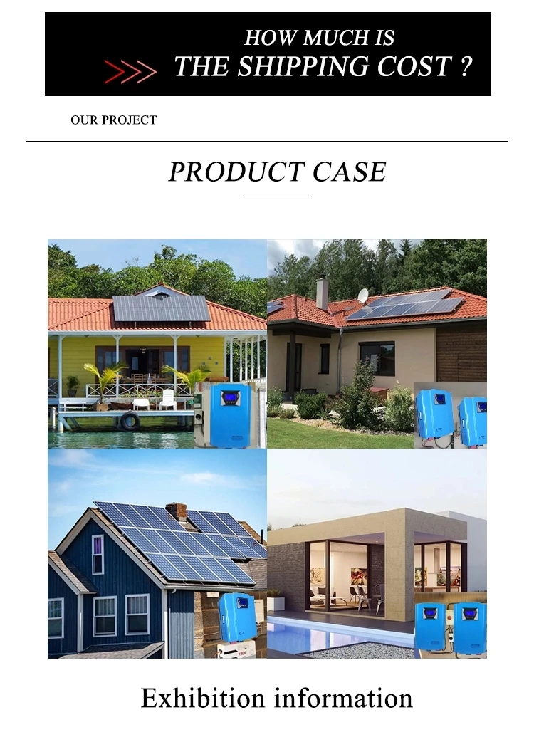 1KW 2KW 3KW 5KW 6KW 8KW 10KW off grid single phase Solar Inverter 12V 24V 48VDC & MPPT Solar Charge Controller 40A ~ 120A