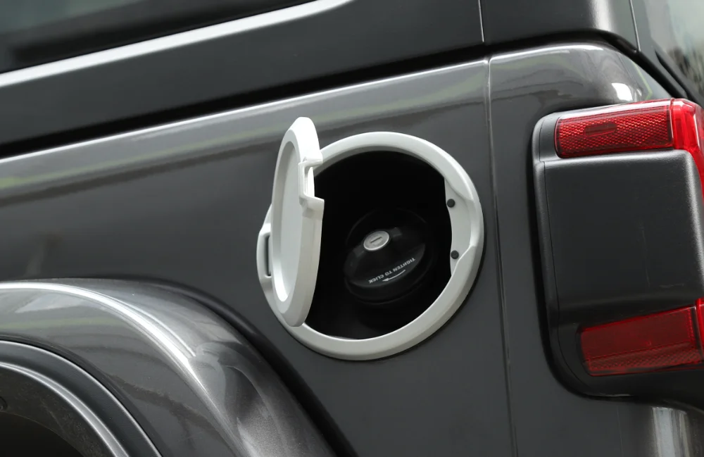 Крышка топливного бака для Jeep Wrangler+ декоративные наклейки внешние аксессуары ABS+ алюминиевый сплав модификация автомобиля Стайлинг 1 шт