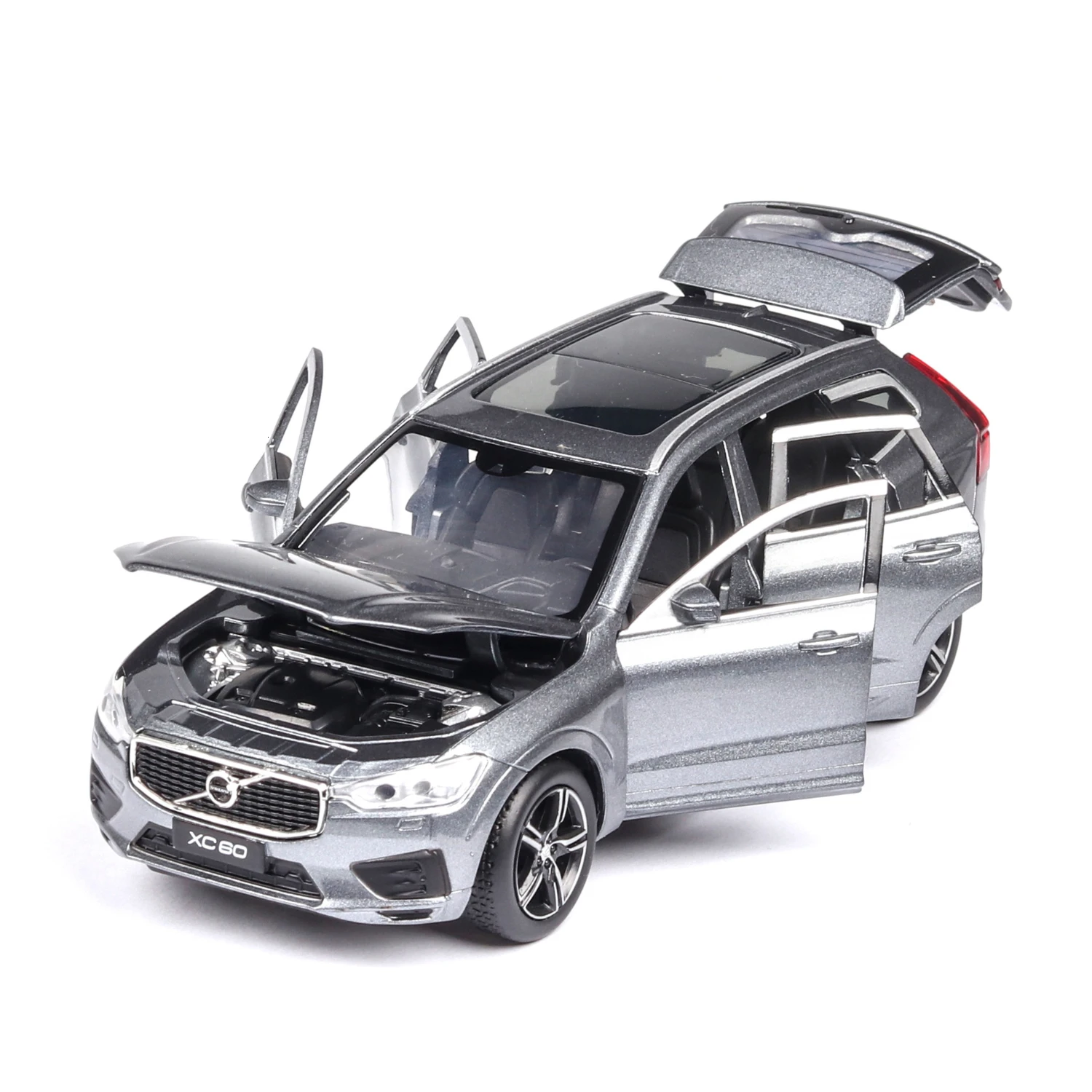 1/32 VOLVO XC60 литая модель автомобиля из сплава игрушечный симулятор внедорожника