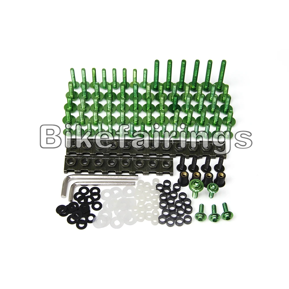 

Motorcycle Fairing Screws Bolts Kit For Suzuki GSXR1000 K1 K2 K3 2000 2001 2002 2003 2004 Fastener Clips Bolts