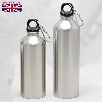 

Stainless Steel Camping Water Flask Bottle Outdoor Cycling Bicycle Sports