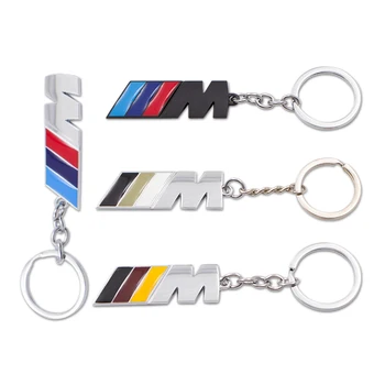 

1Pcs metal Key Ring Auto Key Chain Car Keyring Keychain For BMW M3 M5 M6 X1 X3 X5 E34 E39 E36 E60 E90 E46 F30 F10 Car Styling