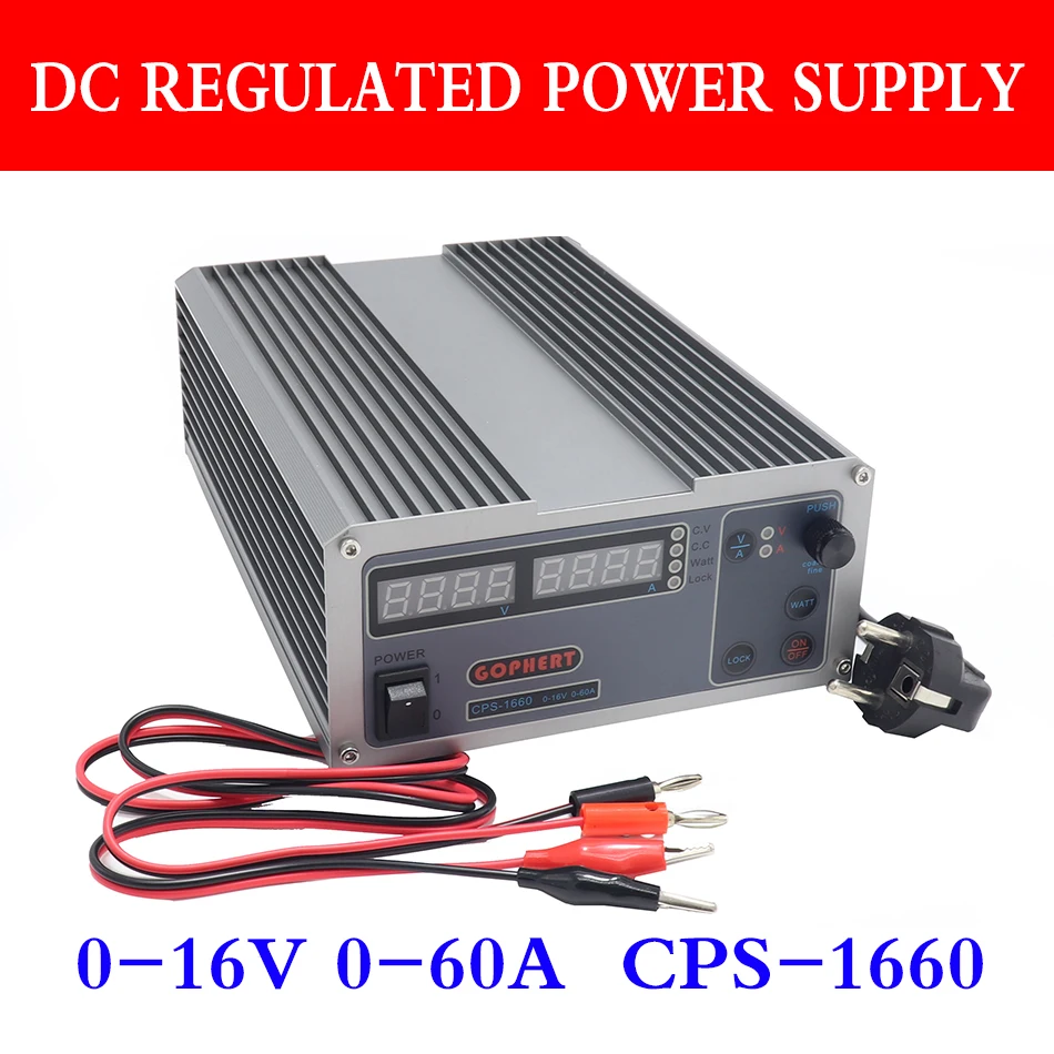 Регулируемый источник питания постоянного тока PFC компактный цифровой OVP/OCP/OTP