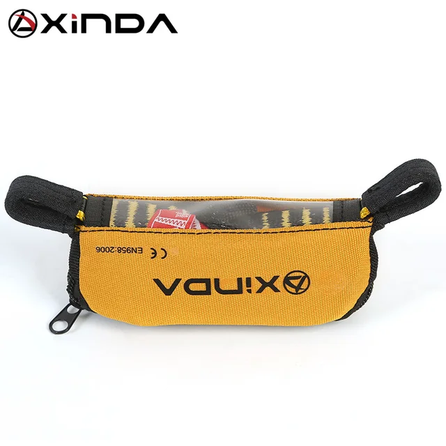 XINDA High Altitude  Protective Via Ferrata Safety Belt Sling Lanyard With Hook High Strength Wearable Anti Fall Off 4