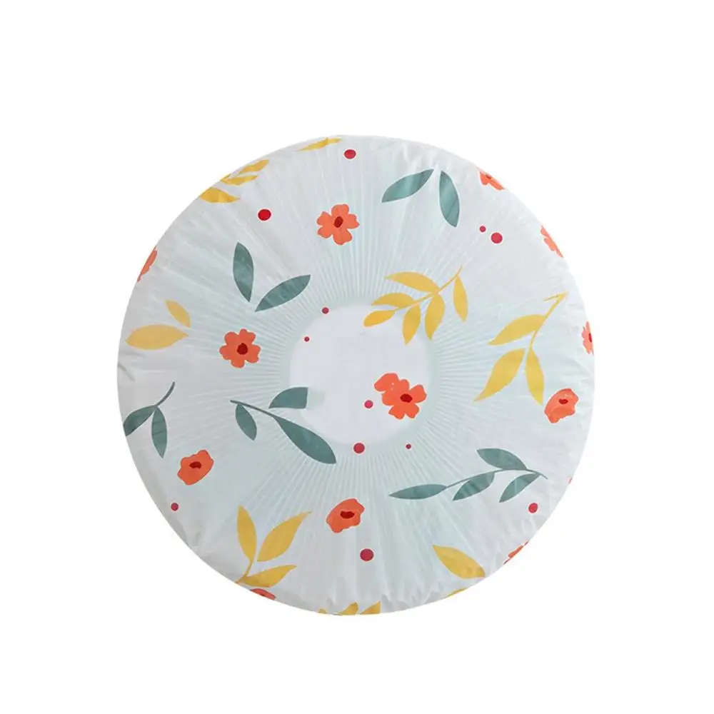 Floral Fan Small Fan Dust Cover Floor Fan Cover Floor Fan Simple Geometry Washable Round Design Beautiful - Цвет: Светло-зеленый