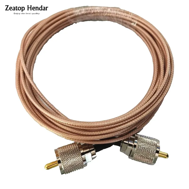 1 шт. длинный UHF мужской PL259 до PL-259 RG316 радиочастотный коаксиальный кабель для