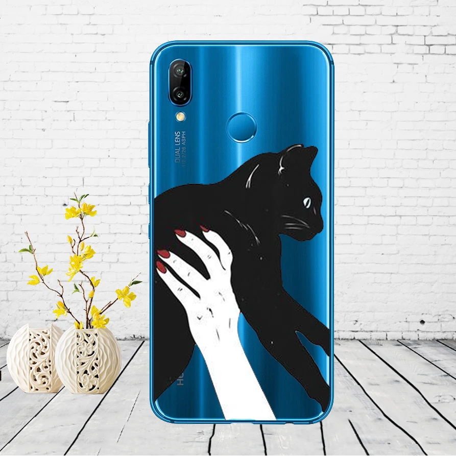 G25 Huawei P20 Lite чехол 5,84 дюйма huawei P20 Lite мягкая резина, термопластичный полиуретан силиконовый чехол для телефона huawei P20 Lite чехол для сумки - Color: G25