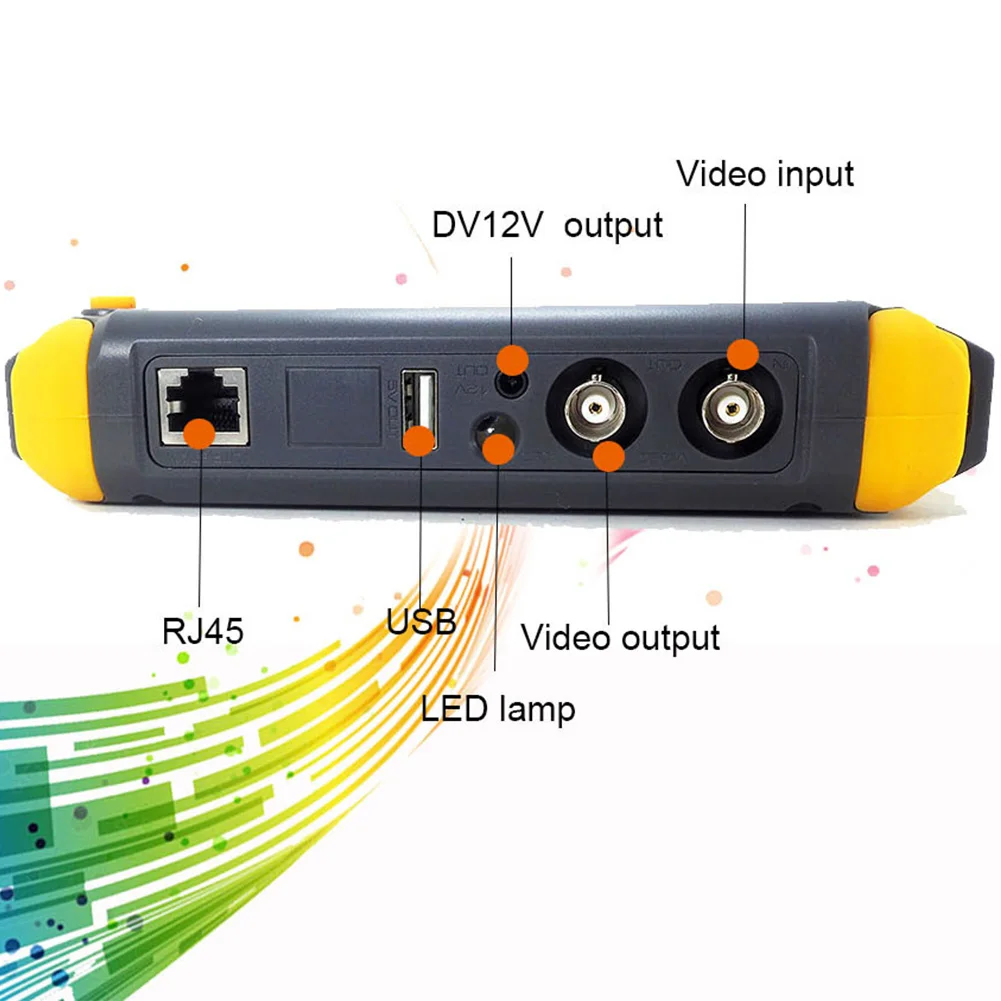 

5inch CVBS Analog HD CCTV Tester Monitor LCD Display AHD CVI Camera Security HDMI TVI Video Audio 5MP Mini