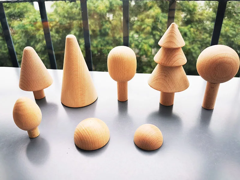 nature play open ended toy for small world play tree blank spruce ...