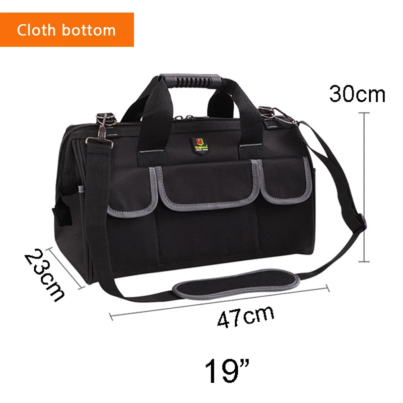 Multi-Function Large Capacity Oxford Cloth Tool Bag Hardware Organizer Crossbody Toolkit Electrician Carpenter Backpack Handbag mechanic tool bag Tool Storage Items