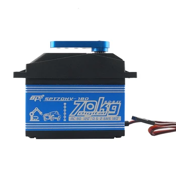 

SPT70HV 70kg Control Angle180 270 360 high speed large torque digital servo for robot arm 1/5 rc car2060mg savox LOSI XL 5T BAJA