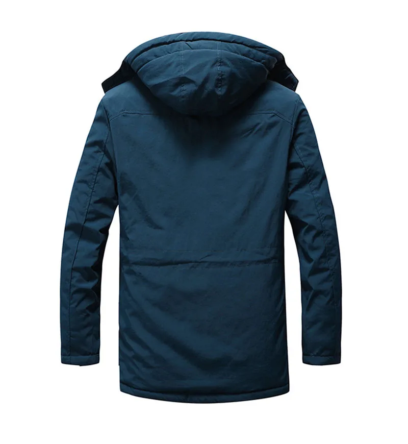 Новые зимние мужские пальто мужские парки Повседневная плотная верхняя одежда флисовые куртки теплые пальто Мужская брендовая одежда