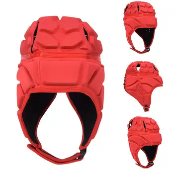 

Soccer Football Goalkeeper Helmet Outdoor Sports Cap Head Guard Protector Gear