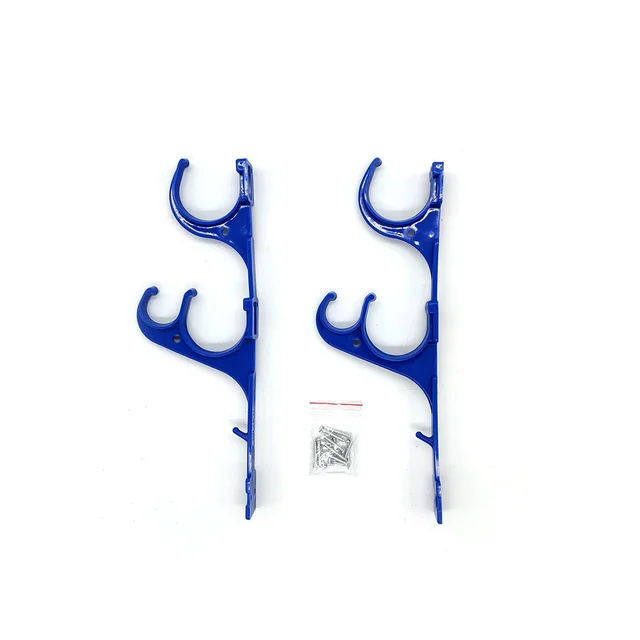 2Db Úszómedence Medence Melletti Pólus Tömlő Tartó Tisztítószerszámok Lógó Műanyag Horog - Image 6