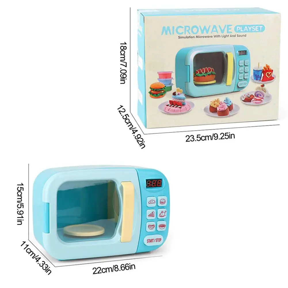 Kinder Mikrowelle Küche Spielzeug Elektronische Ofen Zu Hause Appliance für 