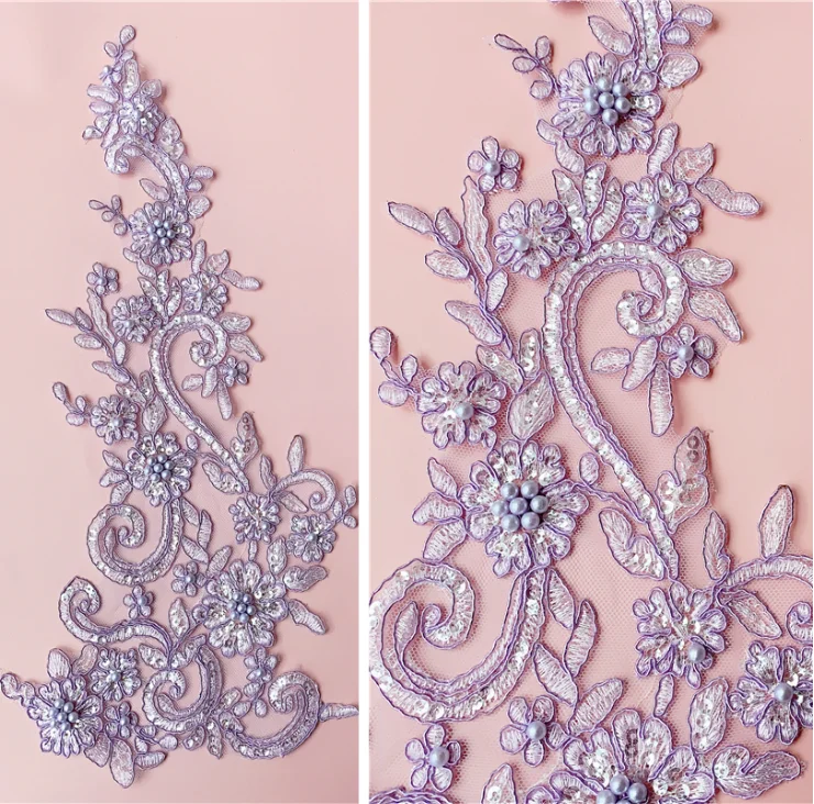 Lace Patch 1 Piece 40*14cm lace ribbon,lace fabric,lace sewing accessories,lace sewing supplies,lace garment accessories,sewing patches