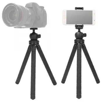 

Smartphone Tripod Portable Flexible Mini Desktop Support Bracket Tripod for Gopro/DJI OSMO Motion Camera/Mobile Phone/DSLR Cam