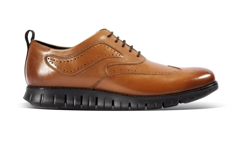 brown 44 Новые Qimian мужские легкие спортивные туфли-оксфорды дышащая воловья кожа дезодорант Медленный шок туфли на плоской подошве кожаные Мужские модельные свадебные туфли - Цвет: brown 44