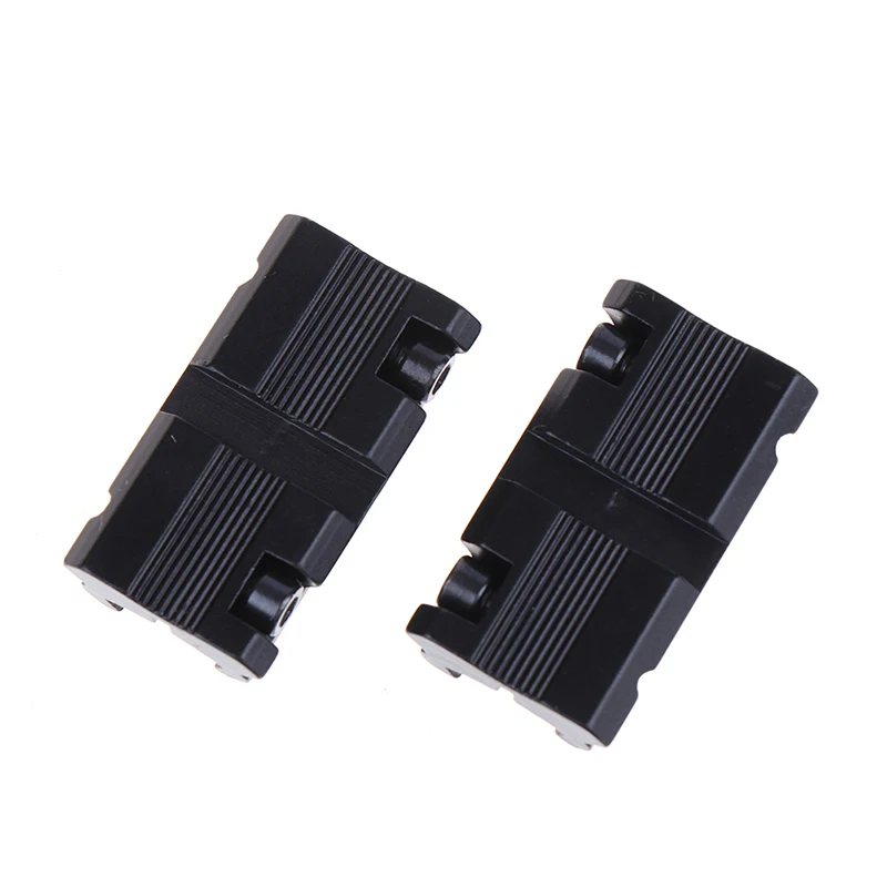 

2pcs/Set Hunting Rifle Gun Scope Mounts Base Tactical Military Dovetail to Weaver Picatinny 11mm to 20mm Aluminum Adapter