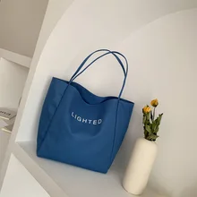 Сумка женская большая женская сумка летняя новая стильная простая Холщовая Сумка серии MORI женская сумка на плечо для студентов колледжа shang ke bao