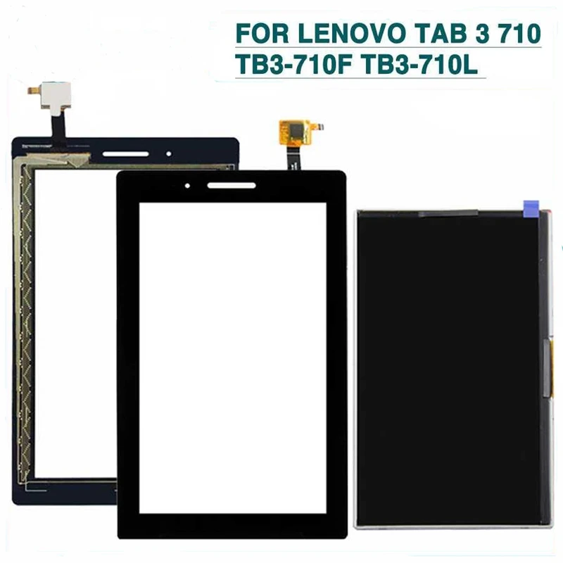 

New 7 LCD Display With Touch Screen Digitizer For Lenovo Tab 3 710 Essential tab3 710 TB3-710L TB3-710I TB3-710F TAB3-710F