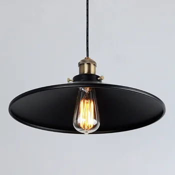 

1PC Loft Vintage Ceiling Lamp Retro Industrial Chandelier Fixture For Cafe Restaurant Bar American Style Metal Light