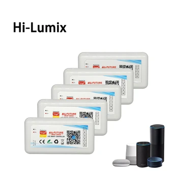 

Smart Life APP 5-24V Wifi Single color/CCT/RGB/RGBW/RGBCCT Smart Light Strip Controller Smart Home work with Alexa Google Home