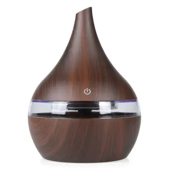 

300ml USB Air Humidifier Diffuser Ultrasonic Aroma Essential Oils 7 Color Changing LED Light Dropship