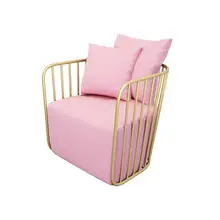 Европейское освещение Роскошная Заказная спинка дивана стол и стул для кофейни