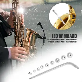 

Stainless Steel Sax Dent Ball Barrel Rod Set Alto Tenor Saxaphone Dent Removal Wind Instrument Woodwind Repair Tools