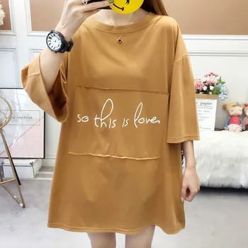 

Tees Women Funny T shirts Women 2019 Summer Gray color Vintage Tee Shirt Femme white color