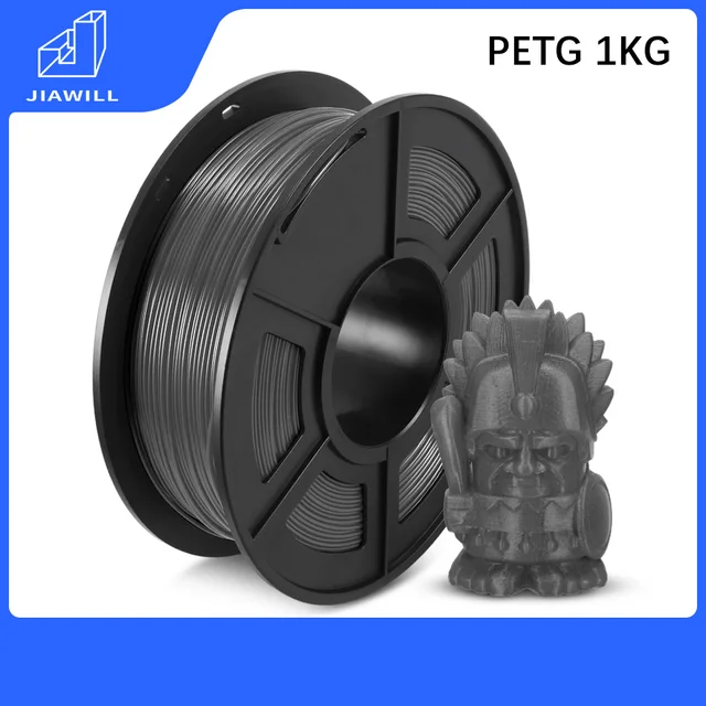 PLA SILK PLA PLUS PETG 3D Printing Filament For FDM3D Printer Filament PLA 1KG 1.75MM Free Shipping PETG Gray 1KG