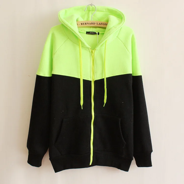 2 colour hoodie