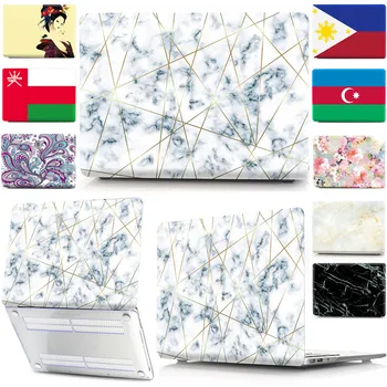 

Marble Pattern Laptop Case For Macbook Pro 13 15 Air 11 Air 13 Retina 12 Retina 13 Retina 15 2020 Unisex Fashion Notebook Cover
