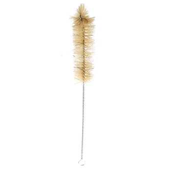 

7.3" Length Nylon Bristles Metal Handle Test Tube Cleaning Brush