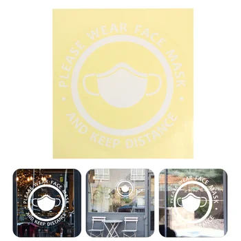 

5pcs Practical Durable Useful Creative Waterproof Window Decals Window Sticker