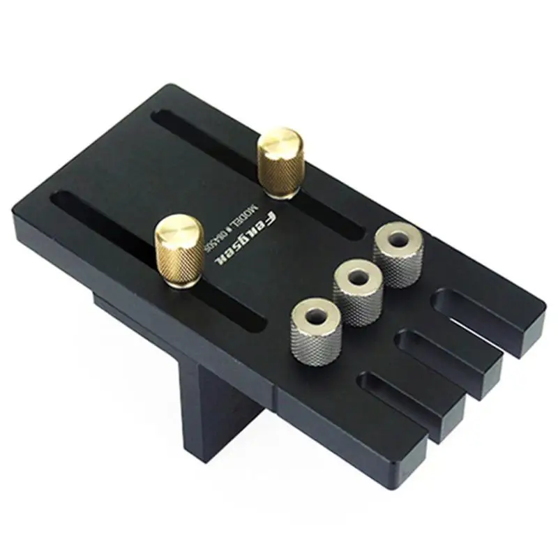 

3 in 1 DIY Woodworking Drill Guide Kit High Precision Calibration Durable Practical Hole Locator Dowelling Jig for Furniture