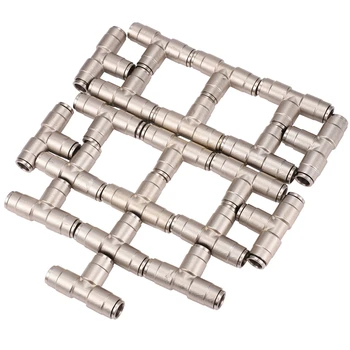 

3/8 Inch Quick Connecting Coupling for Mist Cooling System 3/16 Inch Thread Misting Nozzles Connector (20Pcs)