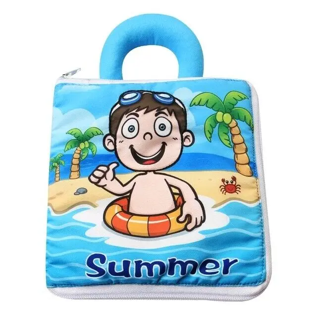 2019 Intelligence development Cloth Bed Cognize Book Educational Toy for Baby 2019 Intelligence development Cloth Bed Cognize Book Educational Toy for Baby