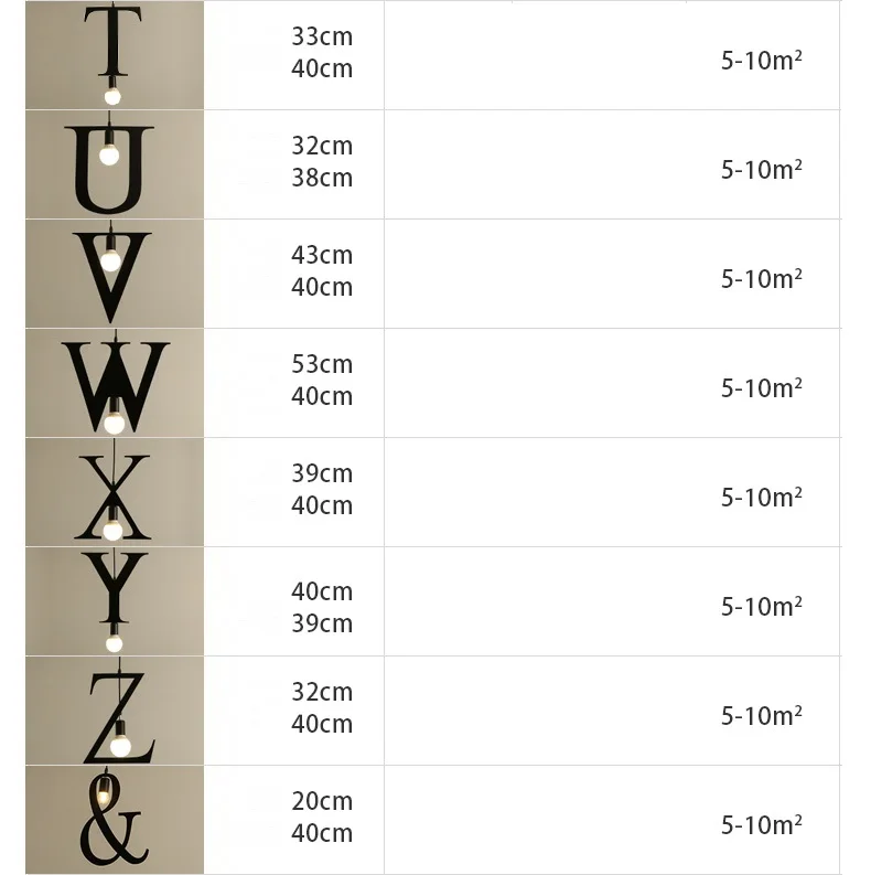 letter alphabet lamp light (12)