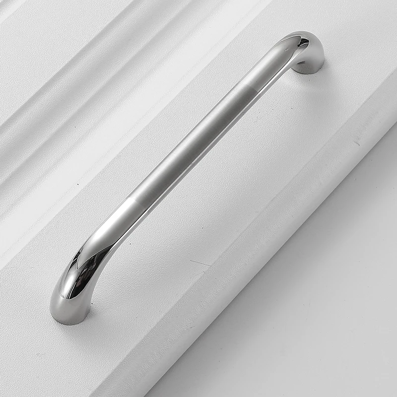 YUTOKO Moderne Tür Griffe Küche Schrank Griffe und Knöpfe Silber Möbel Hardware Schrank Schrank Griff Schublade Zieht – Detail 9