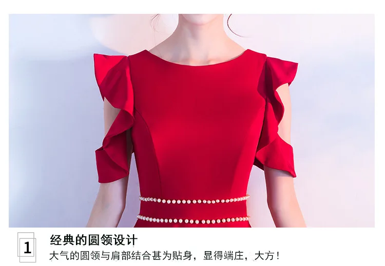 JaneyGao2019 свадебные Новые вечерние короткие платья с открытой спиной женское платье