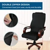 M/L Sizes Office Stretch Spandex Chair Covers Anti-dirty Computer Seat Chair Cover Removable Slipcovers For Office Seat Chairs ► Photo 3/6