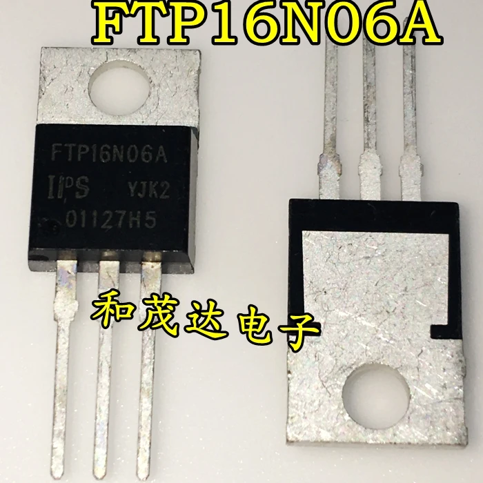 5 шт./FTP16N06A 16N06A 55В 55A-220 TO220